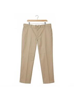Dickies Mens 44x32 Flex Khaki Pants 874 Original Fit Beige Stretch Chino #285